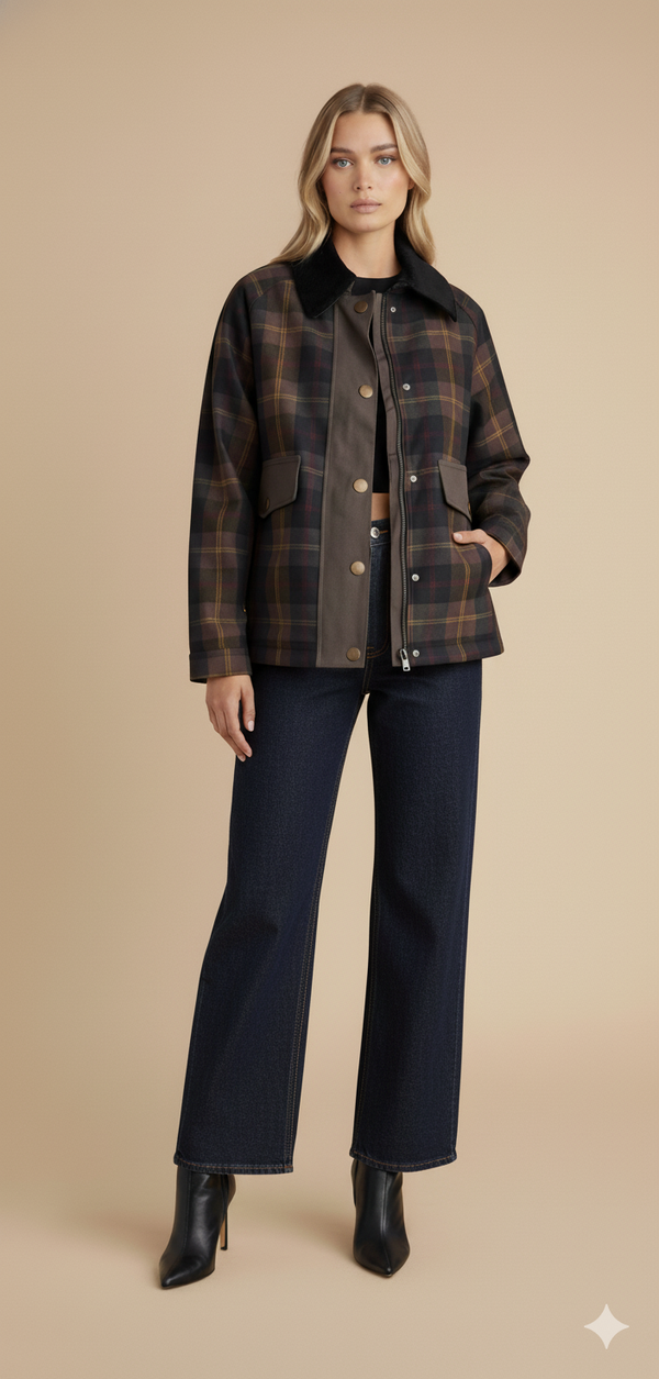 The Alpine Heritage Field Jacket: Plaid Edition