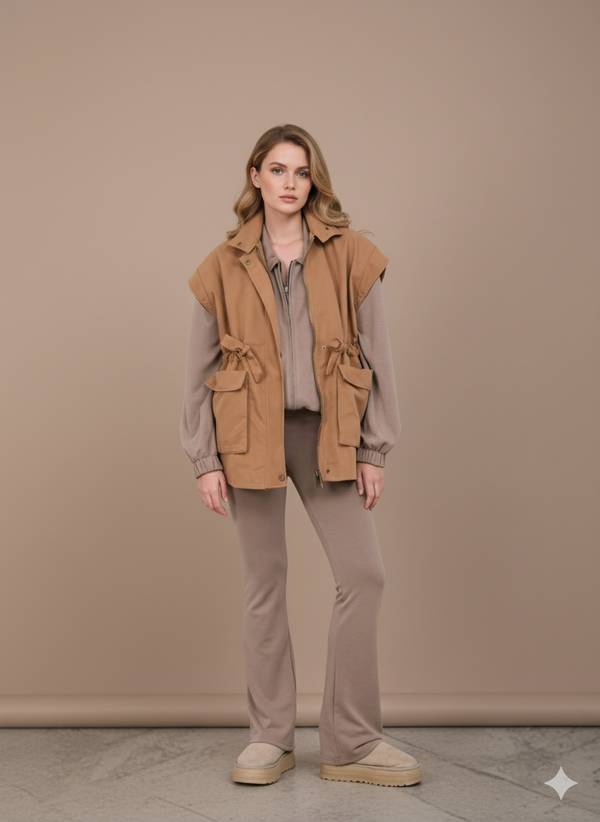 The Alpine Luxe Utility Vest